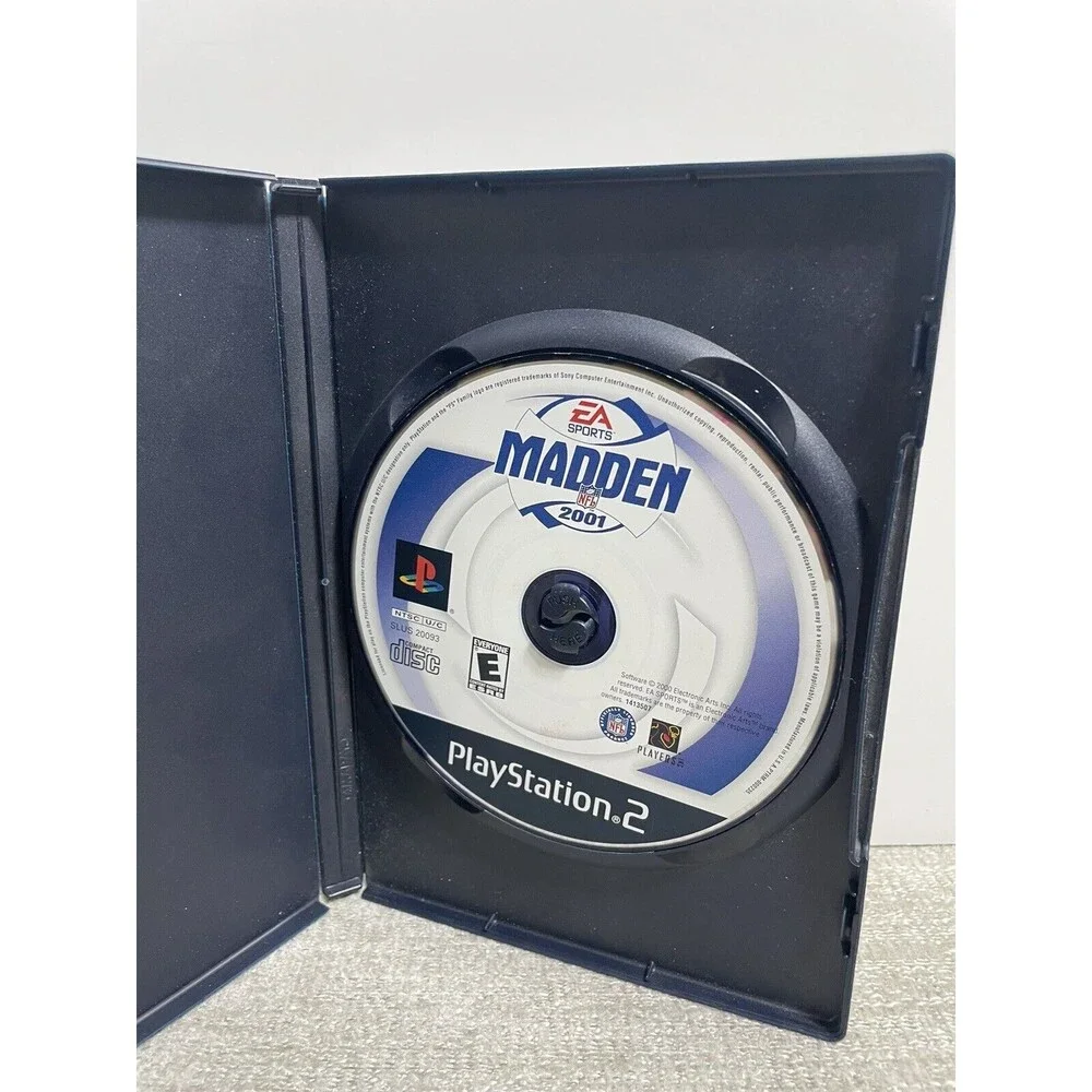 Madden NFL 2001 PS2 Sony PlayStation 2